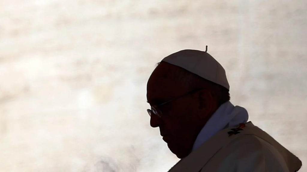 ‘The Church’s teachings on many aspects of morality are being widely ignored. This does not mean that they are considered wrong but that they do not seem to make sense in the modern world.’ above, Pope Francis celebrates a Mass in St Peter’s square on Sunday. Photograph: Tony Gentile/Reuters