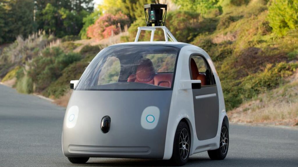 Google’s prototype driverless car