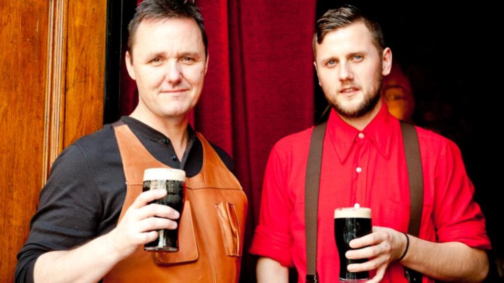 Sean Muldoon and Jack McGarry of the Dead Rabbit Grocery and Grog in New York