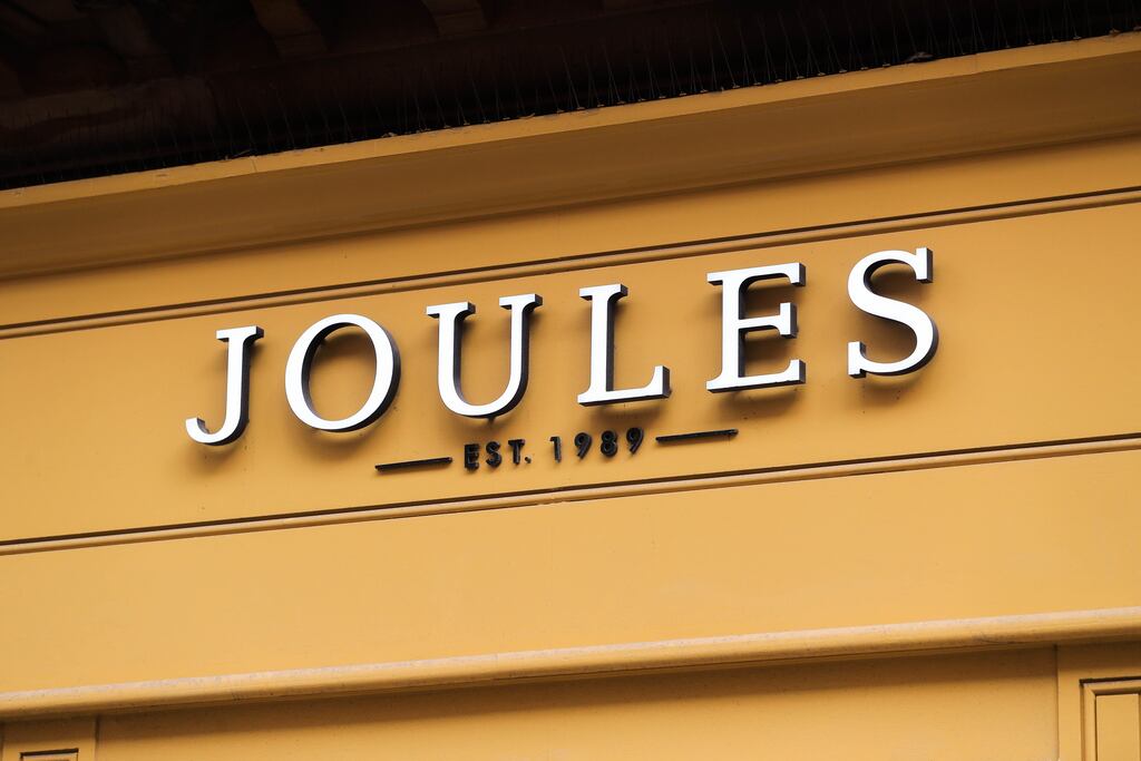 Around 1,600 UK jobs are under threat after fashion retailer Joules revealed it is set to appoint administrators following a failure to secure a vital cash injection. Photograph: Mike Egerton/PA Wires