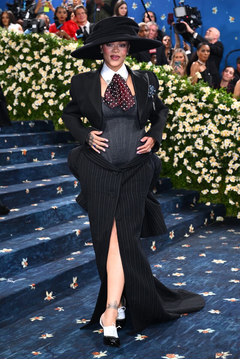 Met Gala: Rihanna. Photograph: Matt Crossick/PA