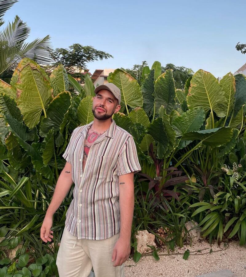 Aodhán Benson in Zanzibar, Tanzania: 'In Denmark recently I did a cycling tour; I would never do that in Belfast.'