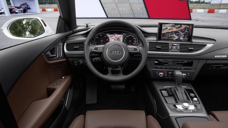 Inside the new Audi A7 cockpit