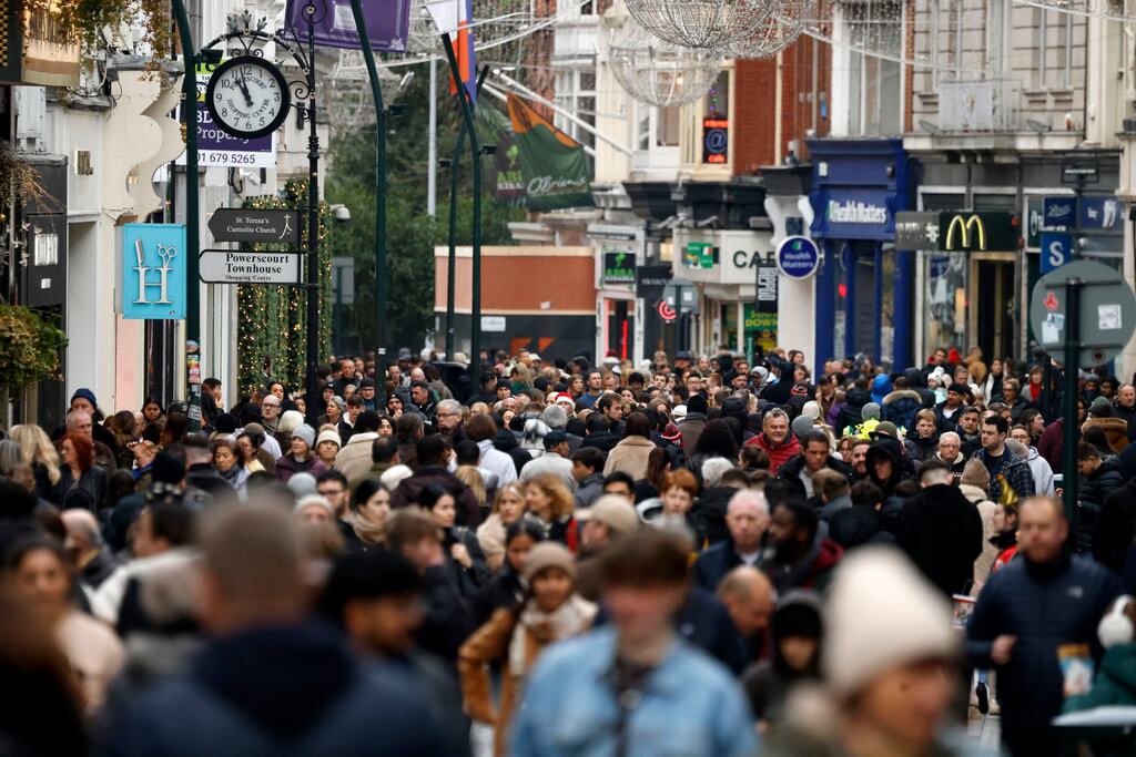 Despite falling back in February, consumer sentiment was the second most positive it has been since the invasion of Ukraine. Photograph: Arthur Carron/Collins