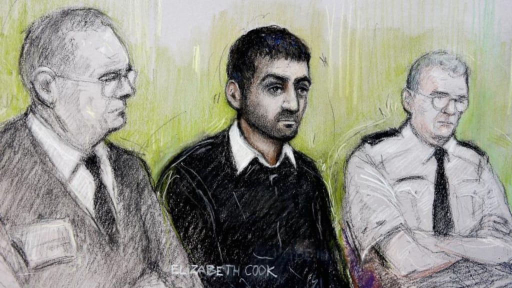 Erol Incedal, formerly known in the case as AB, is on trial at the Old Bailey. Photograph: Elizabeth Cook/PA Wire