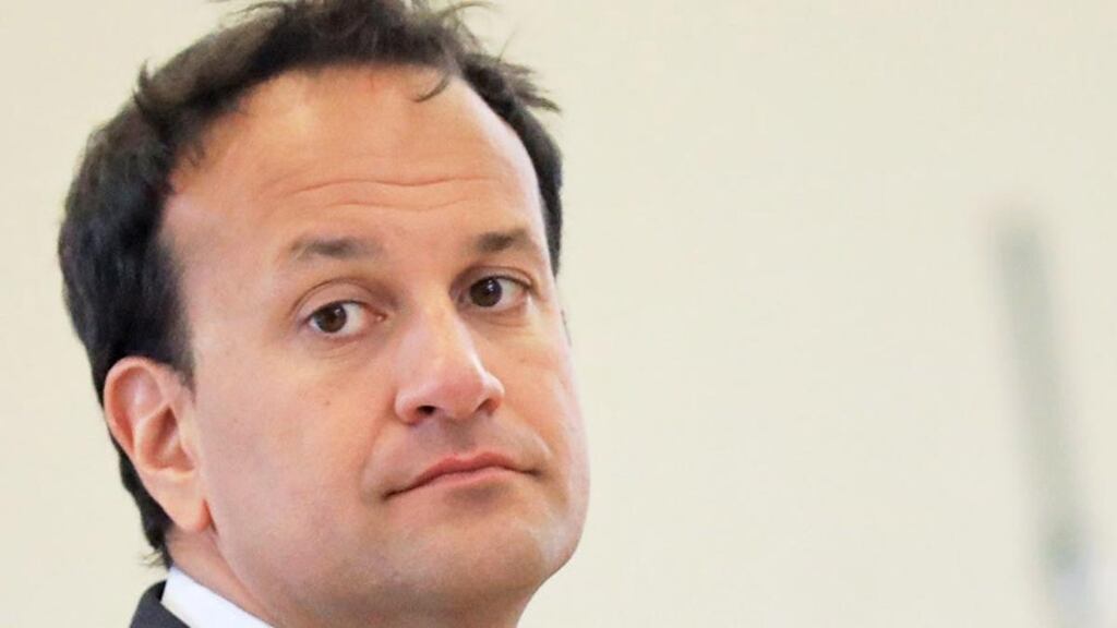 Leo Varadkar: told an online party conference that no one should pay tax on inheriting a family home of average value. Photograph: Julien Behal