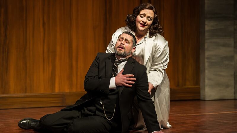 David Stout and Helena Dix in Cristina regina di Svezia in 2013. Photograph: Clive Barda/ArenaPAL
