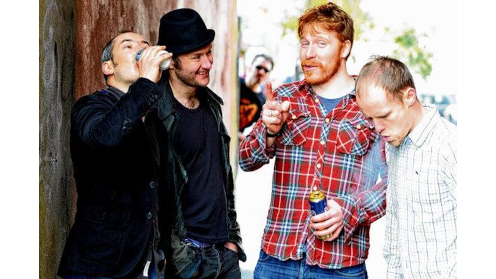 Straight outta Swinford: (from left) Tom Kilgallon (aka Boo), Peter Cassidy (French Toast), Chris Torduff (The Viper), Martin Maloney (Eddie), Owen Colgan (Buzz)