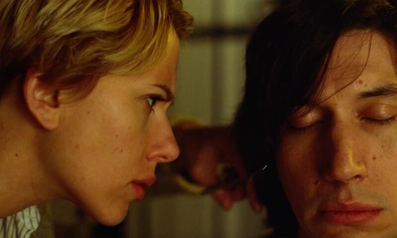 Scarlett Johansson and Adam Driver in Marriage Story
