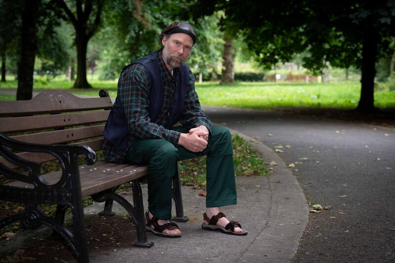 Michael Kelley photographed in Tralee Town Park this week. Photograph: Domnick Walsh