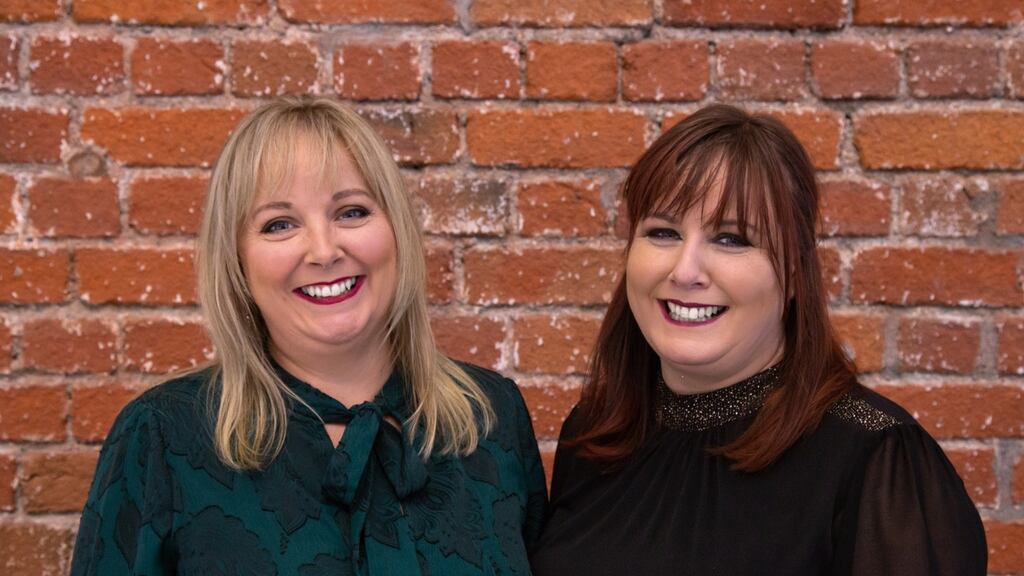 Tracey Leavy, left, and Wendy Slattery. The BeautyBuddy