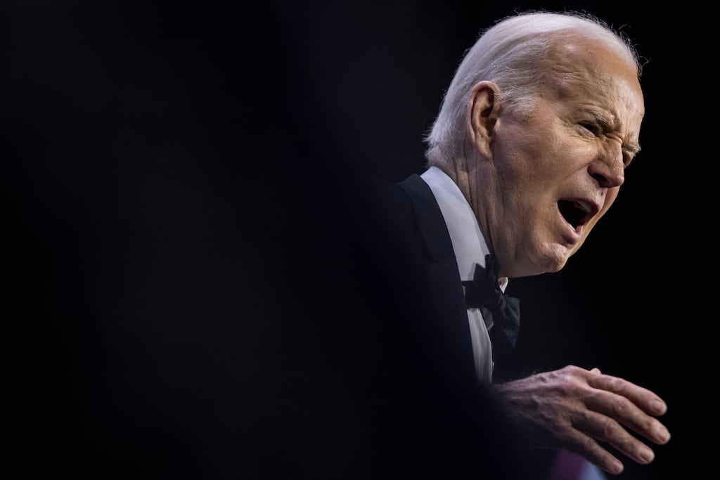 US president Joe Biden has imposed fresh tariffs on some Chinese goods. Photograph: Samuel Corum/Sipa/Bloomberg