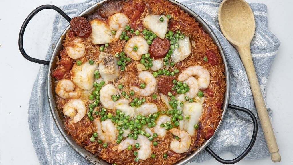 An easy paella