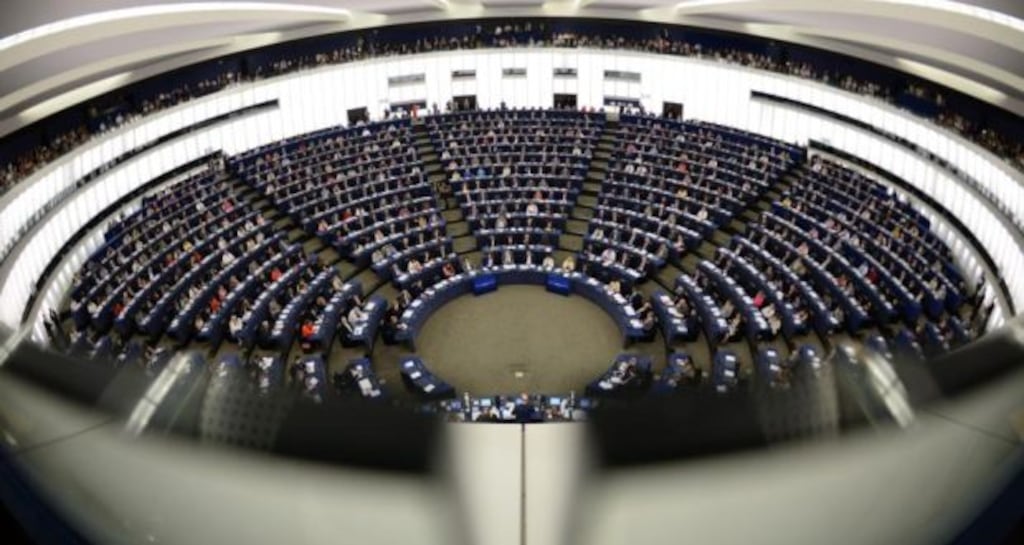 The European parliament in Brussels was evacuated on Monday morning due to a bomb alert sparked by reports of a suspicious car parked nearby.