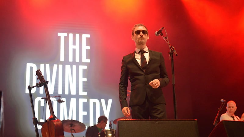 Neil Hannon was not always charming at Forest Fest 2024. Photograph: Brian Bastick