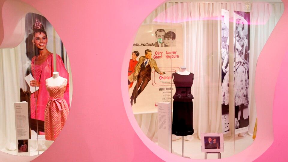 Part of the Audrey Hepburn collection at the Museum of Style Icons