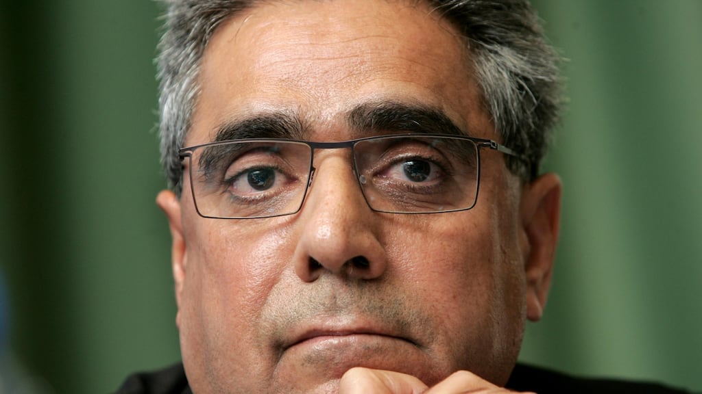 Ajai Chopra: “We didn’t win that battle, but let me put it this way: the ECB wanted something that was much, much more harsh than what was finally agreed.” Photograph by Matt Kavanagh   15/04/2011                -  News  -At the European Commission (EU), European Central Bank (ECB), and International Monetary Fund (IMF) presentation of the first quarterly review of the government's economic programme in Dublin. -  Ajai Chopra Deputy Director at the European Department of the International Monetary Fund.    Photograph by Matt Kavanagh FILE IMAGES...