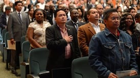 Hundreds queue at dawn for Irish visas