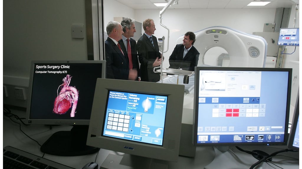 Sports Surgery Clinic: Facilities include five ultra clear air operating theatres dedicated to orthopaedic and spinal surgical procedures. Photograph: Alan Betson