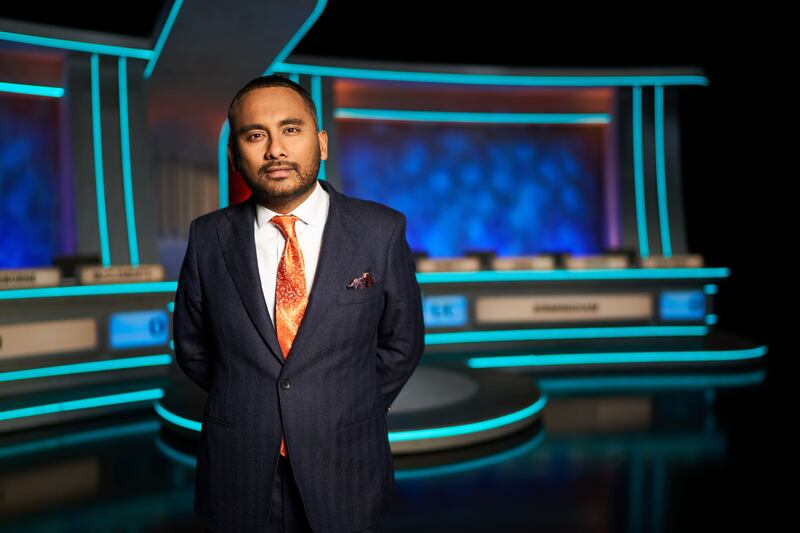 Amol Rajan presents University Challenge. Photograph: Ric Lowe/Lifted Entertainment/BBC