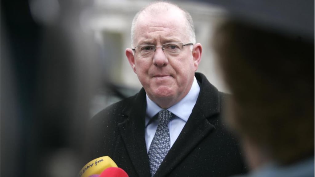 Nominations for the position close this afternoon, and the contest follows last week’s promotion of former chairman Charlie Flanagan to Cabinet as Minister for Children. Photographer: Dara Mac Dónaill