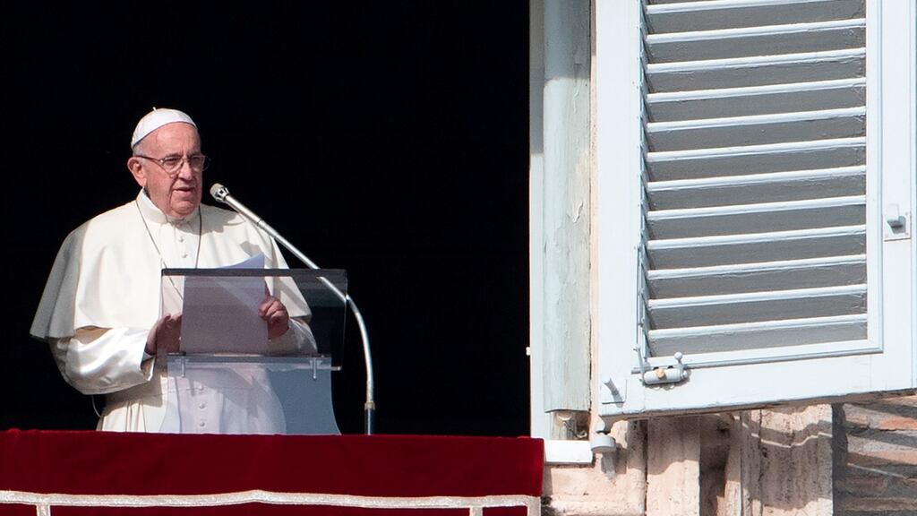 Pope Francis said it seems as if homosexuality was fashionable. Photograph: Getty Images