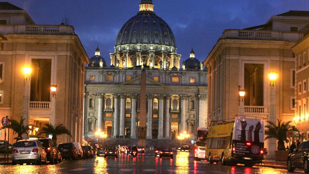 St Peter’s in Rome: grass roots faith practice mirrors the early church when the first Judaic Christians started to draw together. Photograph: Cyril Byrne