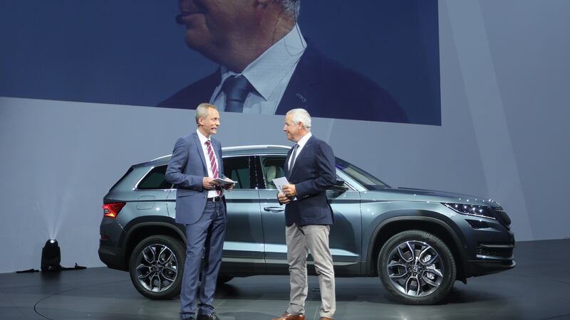 Irish former Tour de France winner Stephen Roche at the launch of Skoda’s new Kodiaq SUV
