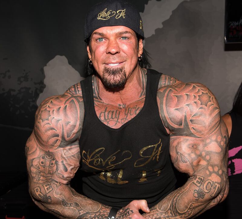 Un-natty … Rich Piana in 2015. Photograph: Dave Kotinsky/Getty Images