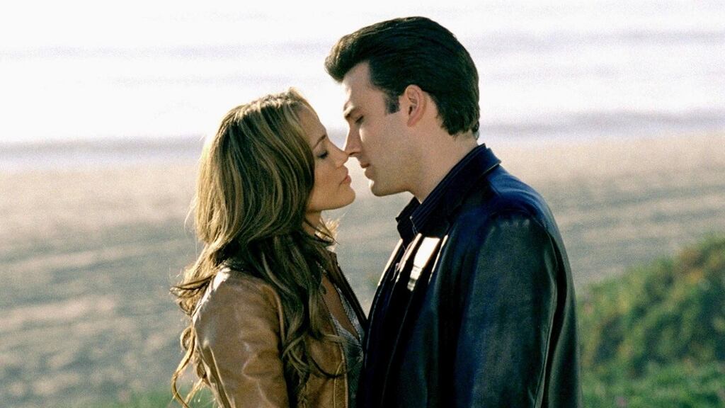 Jennifer Lopez and Ben Affleck in 2003 film Gigli