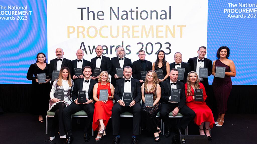 National Procurement Awards winners 2023