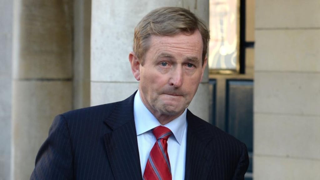 Taoiseach Enda Kenny needed to sell his idea and failed to do so. Photographer: Dara Mac Dónaill /The Irish Times