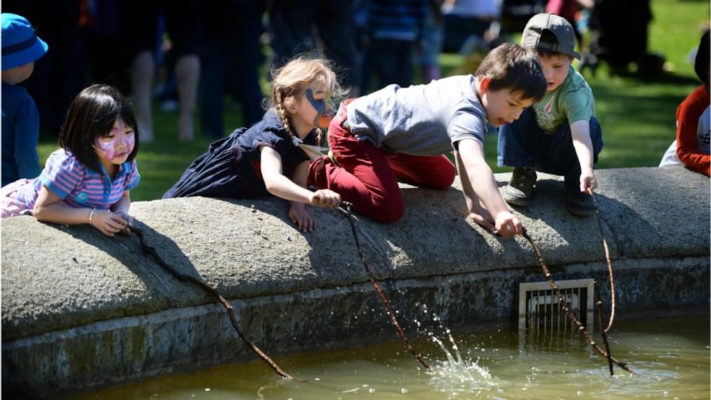 Family Day last year. Photograph: Dara Mac Dónaill