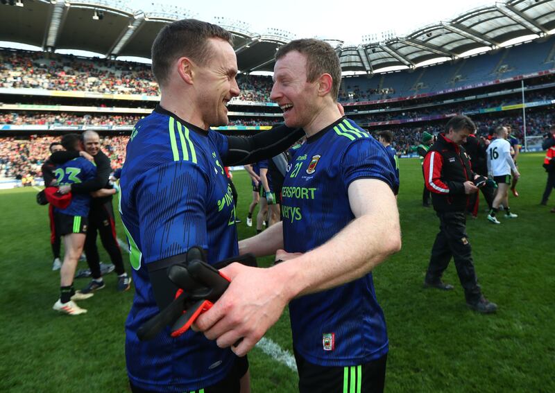 Andy Moran and his new selector Colm Boyle were part of the best Mayo team in more than half a century. Photograph: James Crombie/Inpho