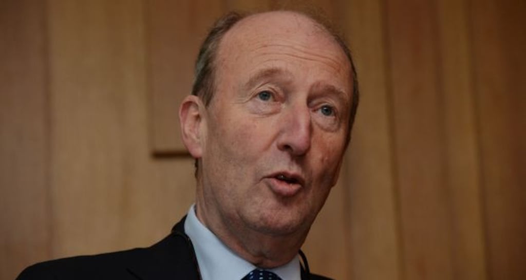 Minister for Transport Shane Ross is to introduce legislation on graduated penalties for speeding. Photograph: Alan Betson