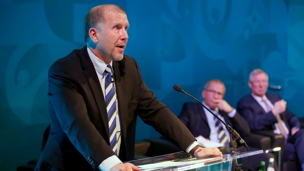 Scottish FA chief executive Stewart Regan. Photograph: PA.