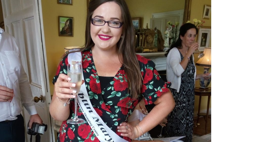 Mary of Dungloe contestant Caroline McGrotty. The Dungloe native lives in Dublin and uses sign language as her first language