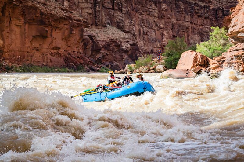 Whitewater rafting is among the activities offered on Sunway corpotate trips – activities vary and are tailored to the destination