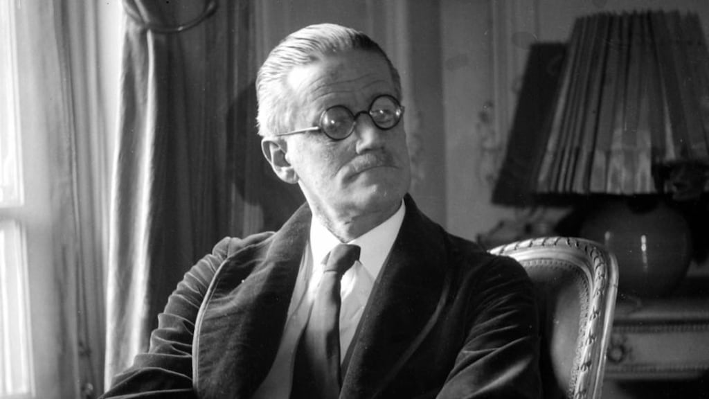 James Joyce. While staying at the Grand Hotel Corneille in 1902/03 he hoped for, among other things, some regular work with The Irish Times. Photograph: Getty