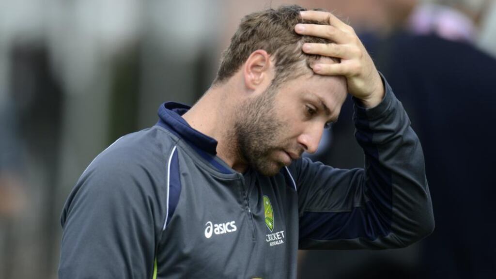 Australia’s Phillip Hughes: died two days after he was struck in the head by a ball. He had emergency surgery before being placed in an induced coma. Photo: Philip Brown/Reuters