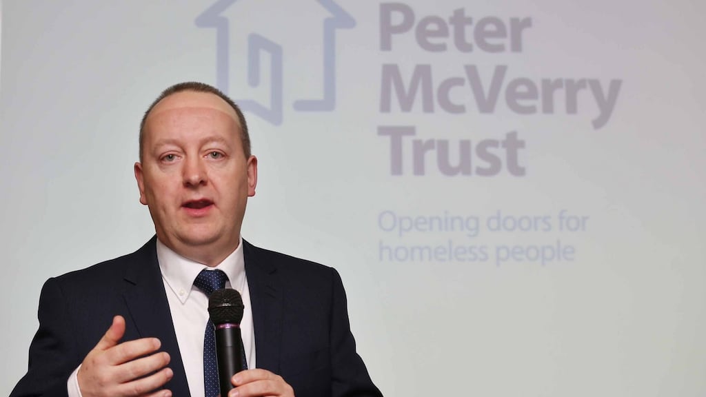 Peter McVerry Trust CEO Pat Doyle: Charity used Chinese cash to buy seven properties for social housing. Photography: Sasko Lazarov/Photocall Ireland
