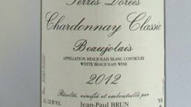 Chardonnay 2012, Domaine des TerreDorées, Jean-Paul Brun 12% €17.80