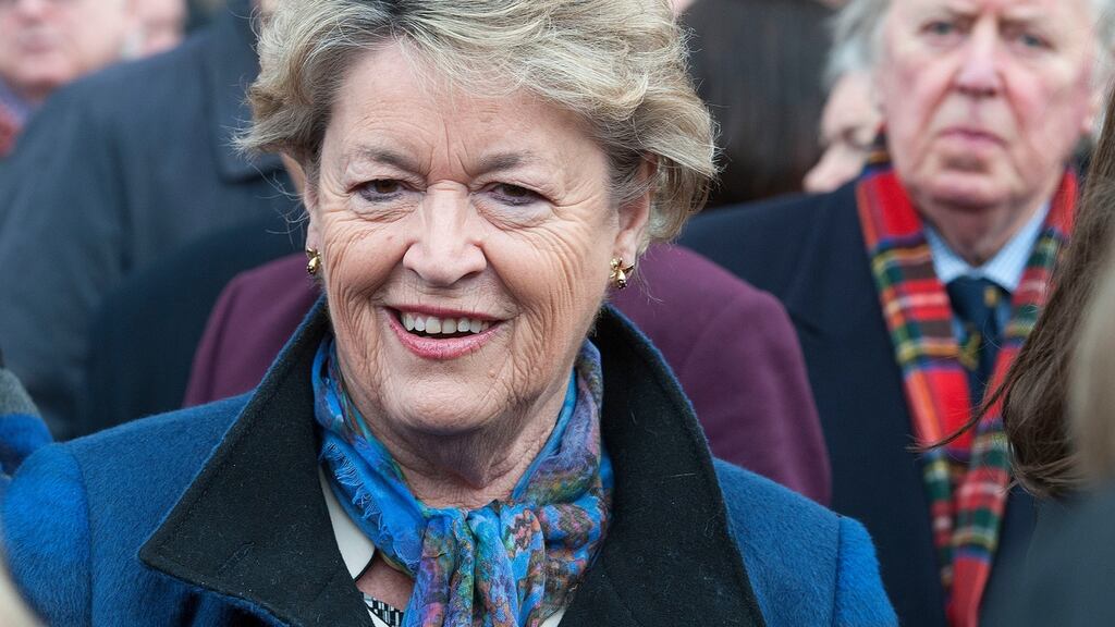 Nora Owen: said many nursing homes would not have managed without foreign workers during the pandemic. “I hope they are given the right to stay now. We have become very dependent on staff from abroad and the Government has to recognise that.”  Photograph: Dave Meehan