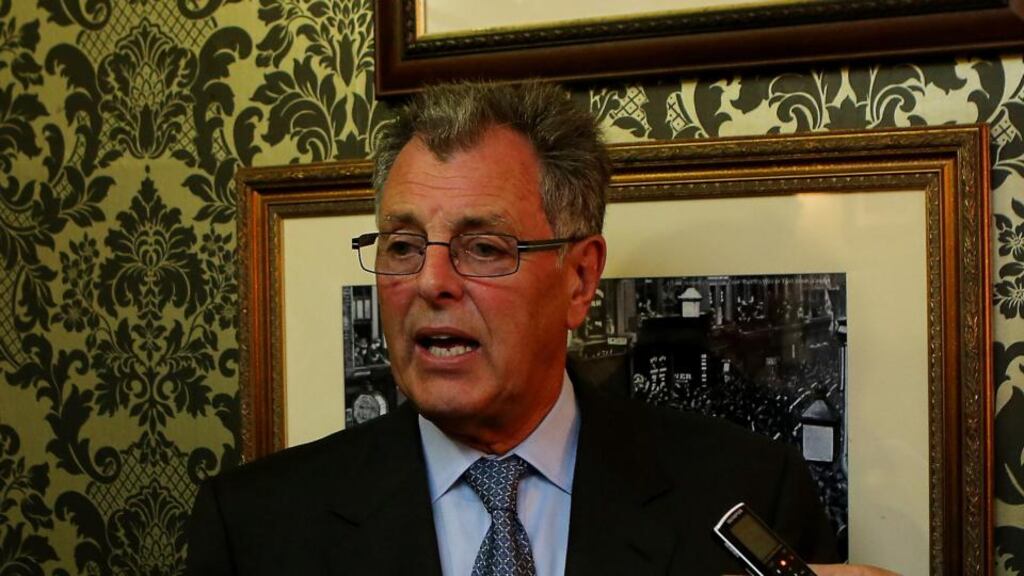 Former Ryder Cup captain Bernard Gallacher has been hospitalised in Scotland. Photograph: Scott Heavey/Getty Images