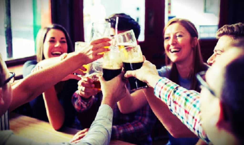 'There’s a strong possibility that alcohol culture is seriously harming the quality of life of third level students'. Photograph: Getty Images