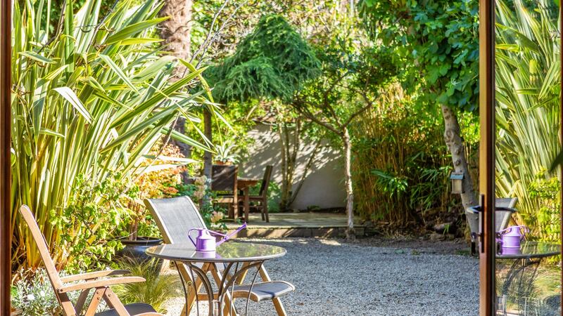 Garden at 15 Waterloo Lane, Ballsbridge, Dublin 4.