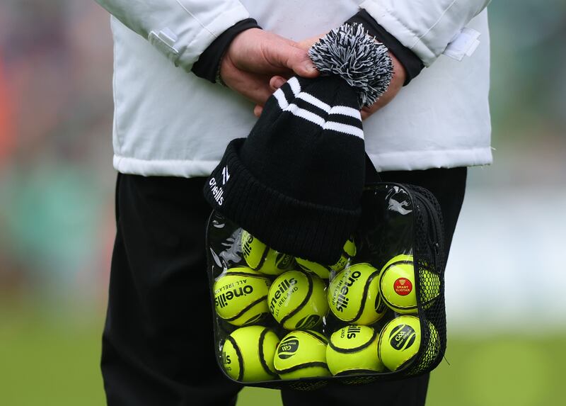 Multiple balls may be required when there are many wides. Photograph: James Crombie/Inpho