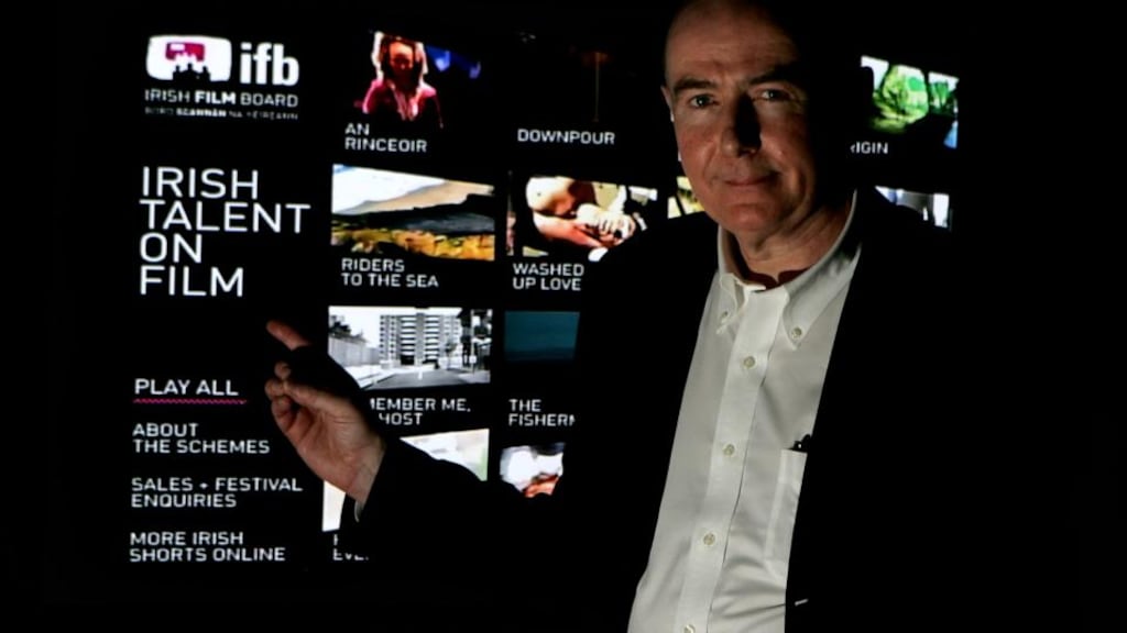 James Hickey CEO Irish Film Board Photo: David Sleator