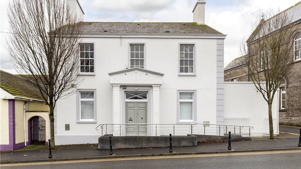 Athboy: Located on Upper Bridge Street, this listed building has had numerous incarnations from a RIC barracks to a bank