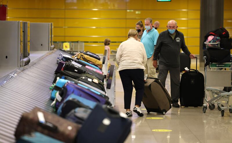 Baggage Hall in recent years at Dublin Airport: 'We have all started packing with a ruthlessness that past generations would have marvelled at.' Photograph: Dara Mac Dónaill